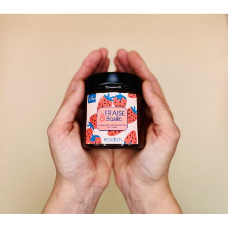 Confiture de Fraises et Basilic Pourpre