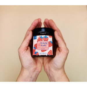 Confiture de Fraises et Basilic Pourpre